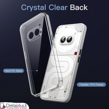 Silikoninis dėklas su kameros apsauga 2.0 mm storio - permatomas (Nothing Phone 2A/Nothing Phone 2A Plus) Silikoninis dėklas su kameros apsauga 2.0 mm storio - permatomas (Nothing Phone 2A/Nothing Phone 2A Plus)
